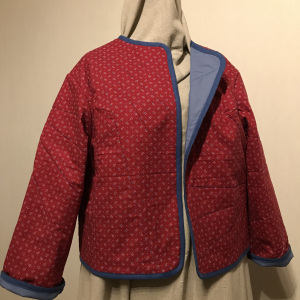 Puuvillane vatt punane, nr.44